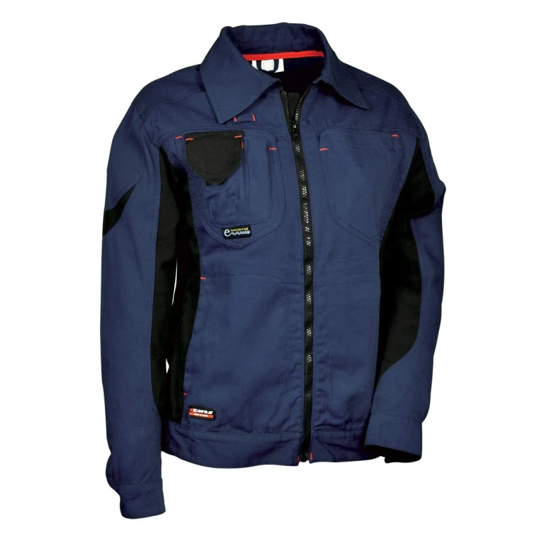 Alles muss raus -  Arbeitsjacke Multitaschen Cofra Workwoman V420- 0- 02 Farbe navy Schwarz Größe 50