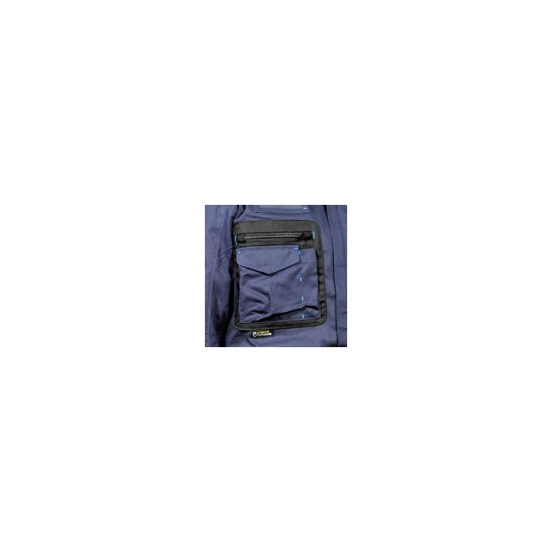 Alles muss raus -  Arbeitsjacke Stretch elastisch Multitaschen Cofra Oberwart V560- 0- 00 Größe 52 Farbe Navy Schwarz
