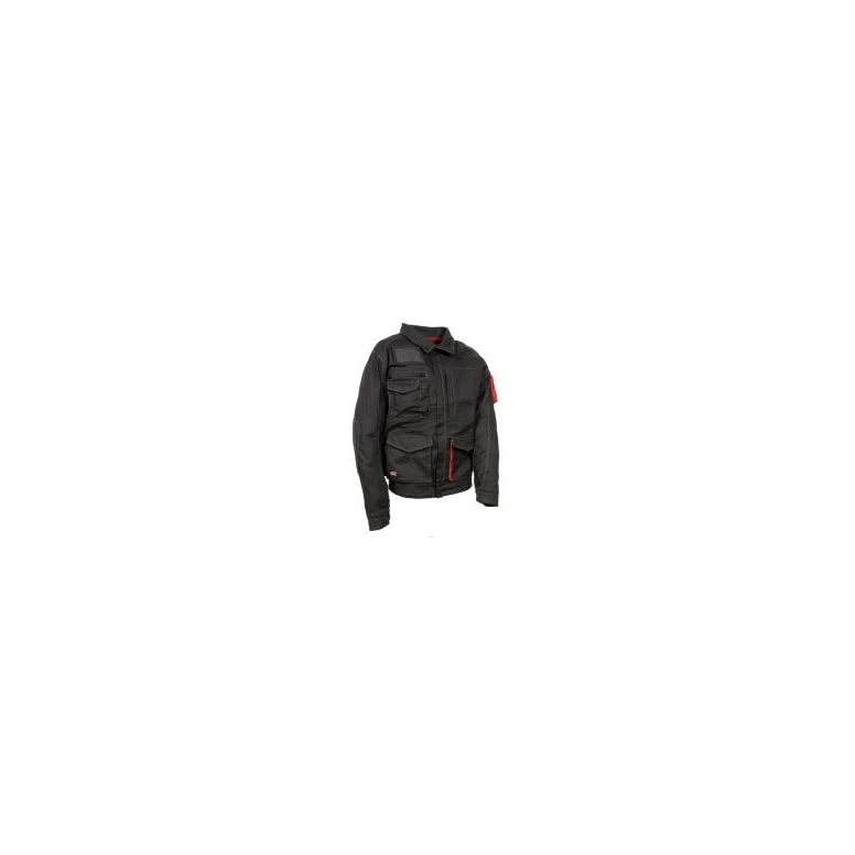 Alles muss raus -  Arbeitsjacke Stretch elastisch Multitaschen Cofra Oberwart V560- 0- 00 Größe 52 Farbe Schlamm Schwarz