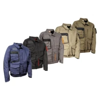 Alles muss raus -  Arbeitsjacke Stretch elastisch Multitaschen Cofra Dippach V564- 0- 00 Größe 48 Farbe Anthrazit Schwarz Orange
