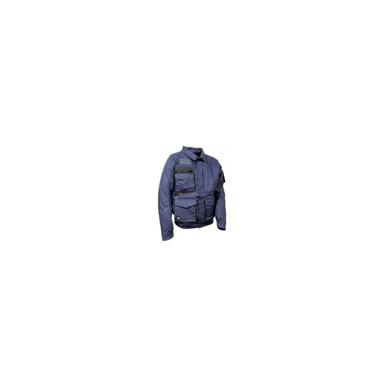 Alles muss raus -  Arbeitsjacke Stretch elastisch Multitaschen Cofra Dippach V564- 0- 00 Größe 48 Farbe Anthrazit Schwarz Orange