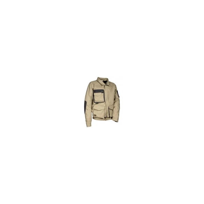 Alles muss raus -  Arbeitsjacke Stretch elastisch Multitaschen Cofra Dippach V564- 0- 00 Größe 48 Farbe Anthrazit Schwarz Orange