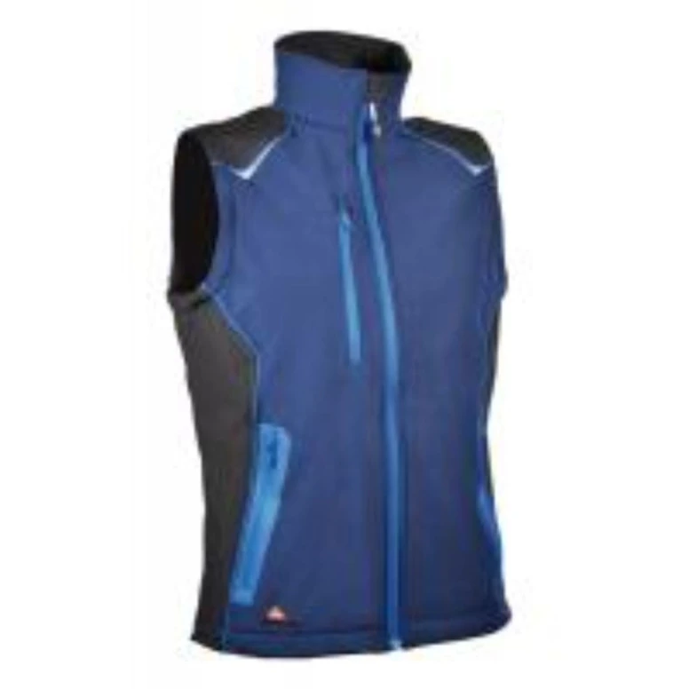 Alles muss raus -  Stretch- Softshell- Arbeitsweste Cofra Kyzyl V578- 0- 02 Größe 50 Farbe Schlamm Schwarz Gelb