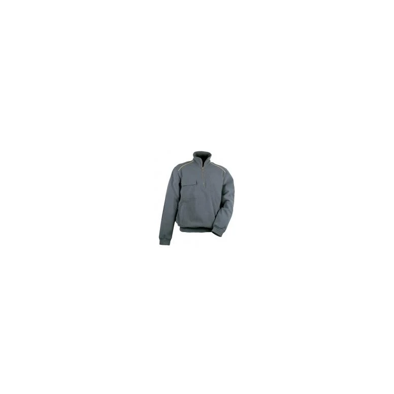 Alles muss raus -  Arbeits- Fleece- Sweatshirt Cofra Tolone V132- 0- 02 Größe 4XL Farbe Schlamm