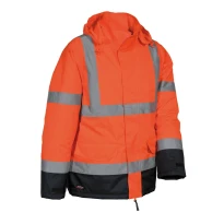 Alles muss raus -  Arbeitsjacke Hochsichtbarkeit  Cofra Namsos V543- 0- 02 Größe 2XL Farbe Gelb Navy