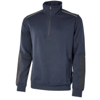 Alles muss raus -  Arbeits- Pullover U- Power Cushy  EY142BC Farbe Grey Silver Größe M