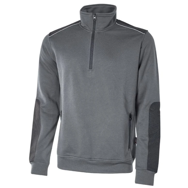 Alles muss raus -  Arbeits- Pullover U- Power Cushy  EY142BC Farbe Grey Silver Größe M
