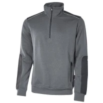 Alles muss raus -  Arbeits- Pullover U- Power Cushy  EY142BC Farbe Grey Silver Größe M