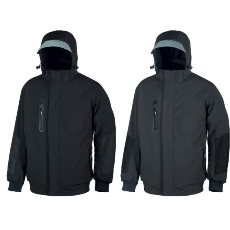 Alles muss raus -  Arbeitsjacke Softshell Stretch elastisch U- Power Blaze PE113BC Größe M Meteoritgrau