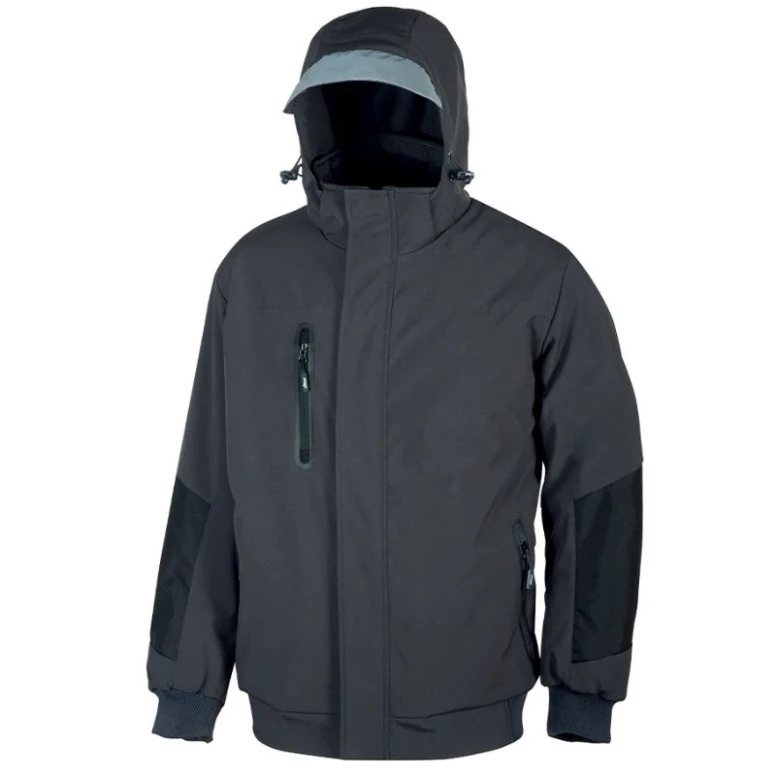 Alles muss raus -  Arbeitsjacke Softshell Stretch elastisch U- Power Blaze PE113BC Größe M Meteoritgrau