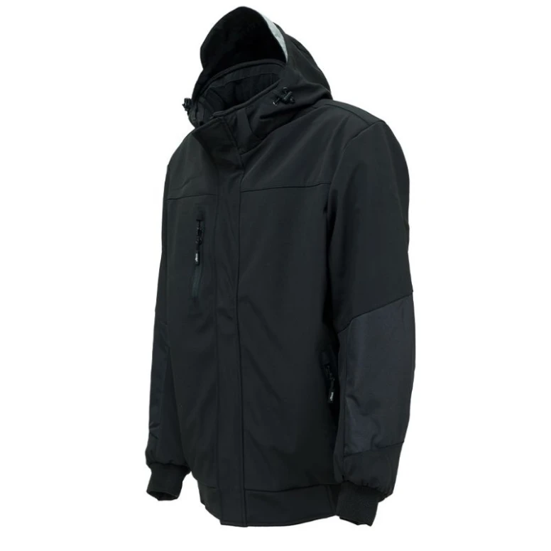 Alles muss raus -  Arbeitsjacke Softshell Stretch elastisch U- Power Blaze PE113BC Größe M Meteoritgrau