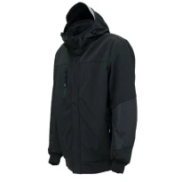 Alles muss raus -  Arbeitsjacke Softshell Stretch elastisch U- Power Blaze PE113BC Größe M Meteoritgrau