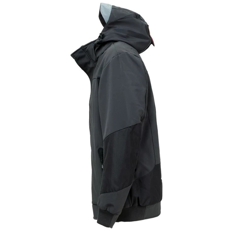 Alles muss raus -  Arbeitsjacke Softshell Stretch elastisch U- Power Blaze PE113BC Größe M Meteoritgrau