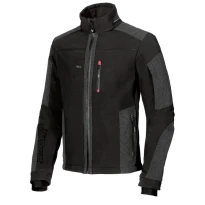 Alles muss raus -  Arbeitsjacke Softshell Stretch elastisch U- Power Rally IM110BC Carbonschwarz Größe XS