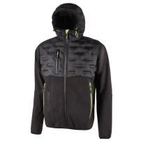 Alles muss raus -  Arbeitsjacke Softshell Stretch elastisch U- Power Spock FU213DB Farbe deep Blaue Größe S