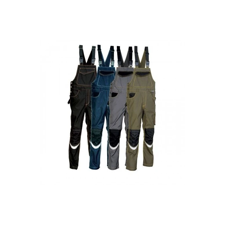 Alles muss raus -  Arbeitslatzhose Multitaschen Cofra Dorset V176- 0- 02 Größe 50 Farbe Schlamm Schwarz
