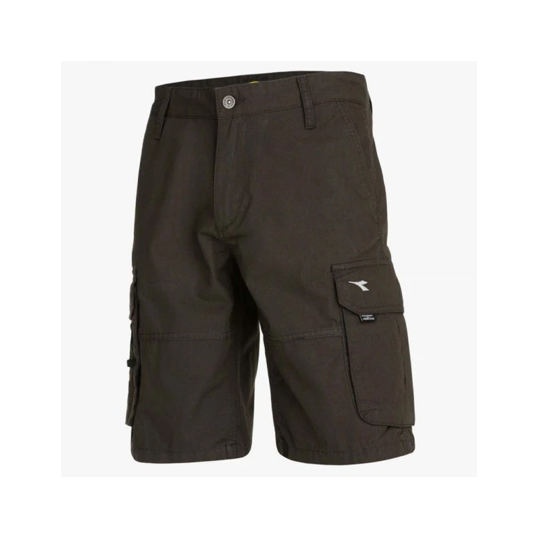 Alles muss raus -  Arbeitsbermuda Diadora Multitaschen aus Baumwolle Wonder II 702.160308 Farbe Schwarz Größe L