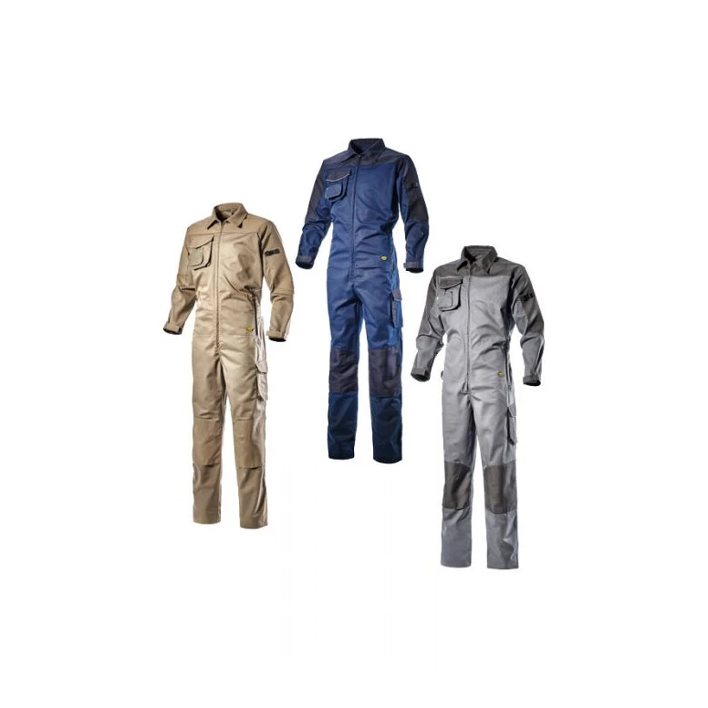 Alles muss raus -  Arbeitslatzhose Diadora Bib Overall Poly 702.161755 Größe M Farbe Grau