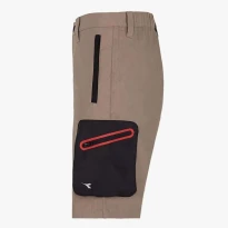 Alles muss raus -  Arbeitsbermuda Diadora Stretch Multitaschen  702.170018 Farbe Grau Größe L