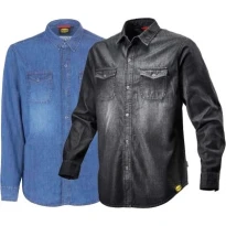 Alles muss raus -  Denimhemd Diadora  702.171663 Schwarz Größe 2XL