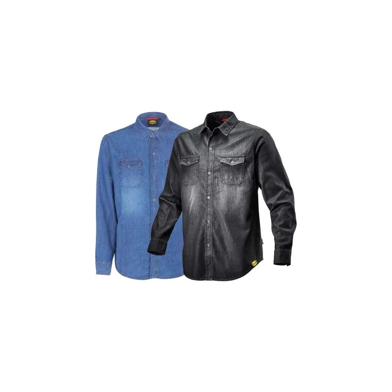 Alles muss raus -  Denimhemd Diadora  702.171663 Schwarz Größe 2XL