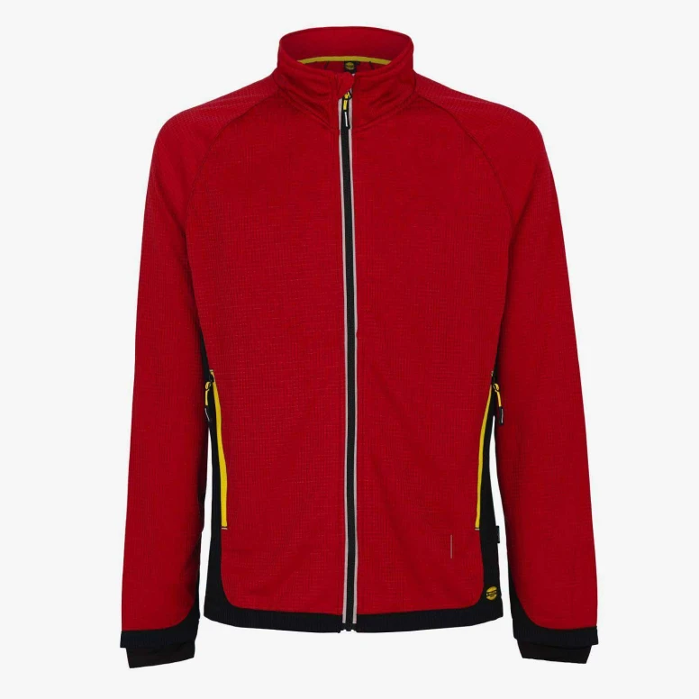 Alles muss raus -  Arbeits- Sweatshirt  Full Zip Diadora Sweat fz Trail 702.170693 Größe XL Grau Stahl