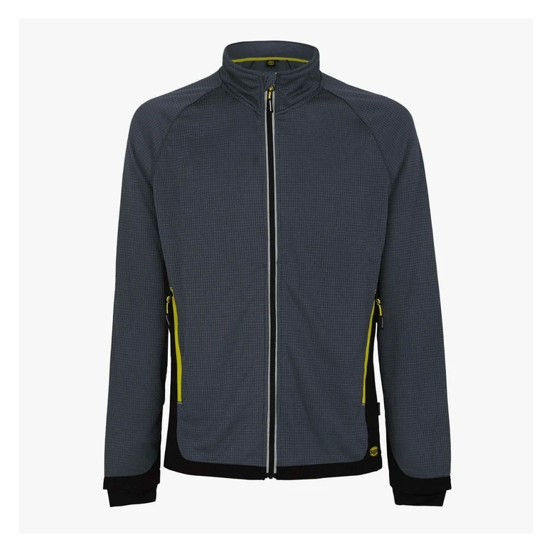 Alles muss raus -  Arbeits- Sweatshirt  Full Zip Diadora Sweat fz Trail 702.170693 Größe XL Grau Stahl