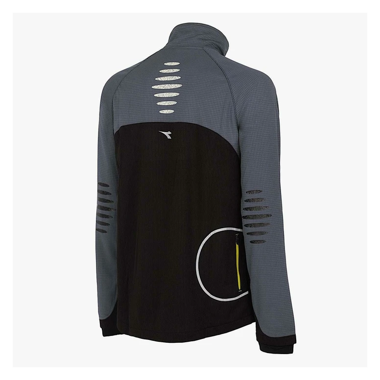 Alles muss raus -  Arbeits- Sweatshirt  Full Zip Diadora Sweat fz Trail 702.170693 Größe XL Grau Stahl