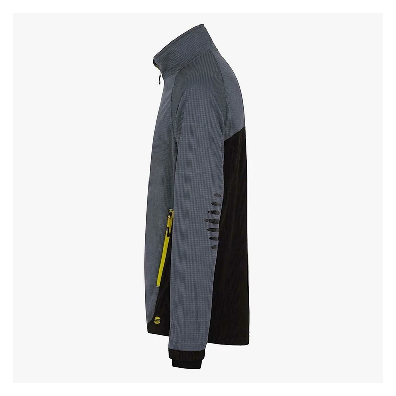 Alles muss raus -  Arbeits- Sweatshirt  Full Zip Diadora Sweat fz Trail 702.170693 Größe XL Grau Stahl