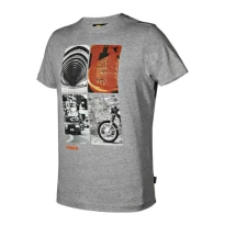 Alles muss raus -  T- shirt Diadora Graphic Organic 702.176914 Farbe Rot Größe S