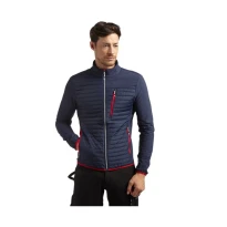 Alles muss raus -  Arbeitsjacke Diadora Hybrid Sweat- Jacket Color Block 702.179458 Schwarz/Gelb Größe L