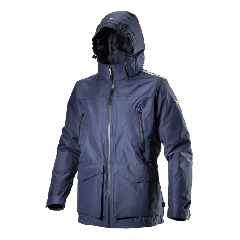 Alles muss raus  Diadora Arbeitsjacke Wattierte Antifrost Padded Jacket Tech 702.173551 Farbe Schwarz Größe 3XL