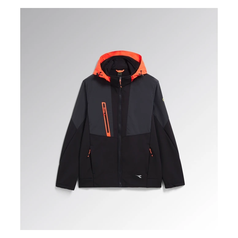 Alles muss raus -  Arbeitsjacke Stretch Softshell Diadora Hybrid 702.179823 Schwarz Größe S
