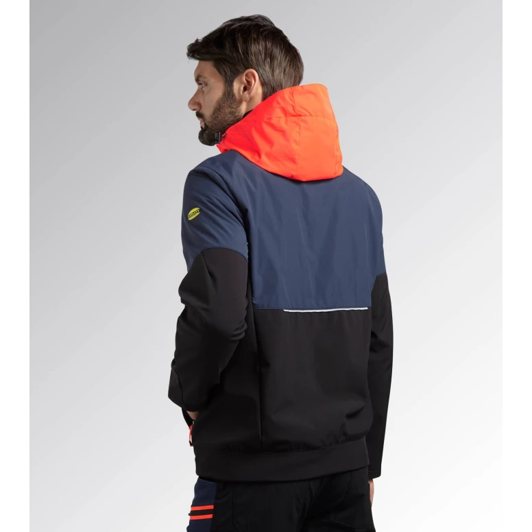 Alles muss raus -  Arbeitsjacke Stretch Softshell Diadora Hybrid 702.179823 Schwarz Größe S