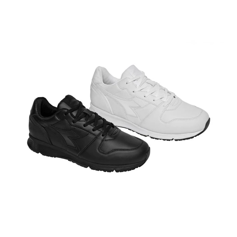 Alles muss raus -  Sicherheitsschuhe Diadora Crew Micro OB SRC ohne Zehenschutzkappe 701.176228 Nummer 48 Farbe Weiß