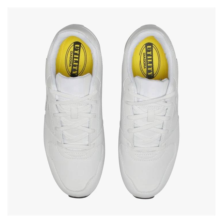 Alles muss raus -  Sicherheitsschuhe Diadora Crew Micro OB SRC ohne Zehenschutzkappe 701.176228 Nummer 48 Farbe Weiß