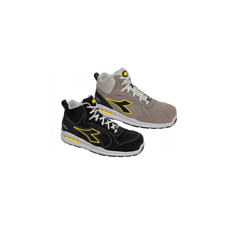Alles muss raus -  Sicherheitsschuhe Diadora -  Run Net Airbox MID S3 SRC 701.181149 Nummer 35 Farbe Schwarz