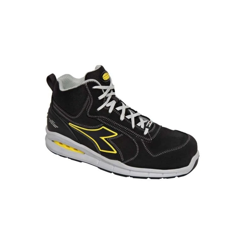 Alles muss raus -  Sicherheitsschuhe Diadora -  Run Net Airbox MID S3 SRC 701.181149 Nummer 35 Farbe Schwarz