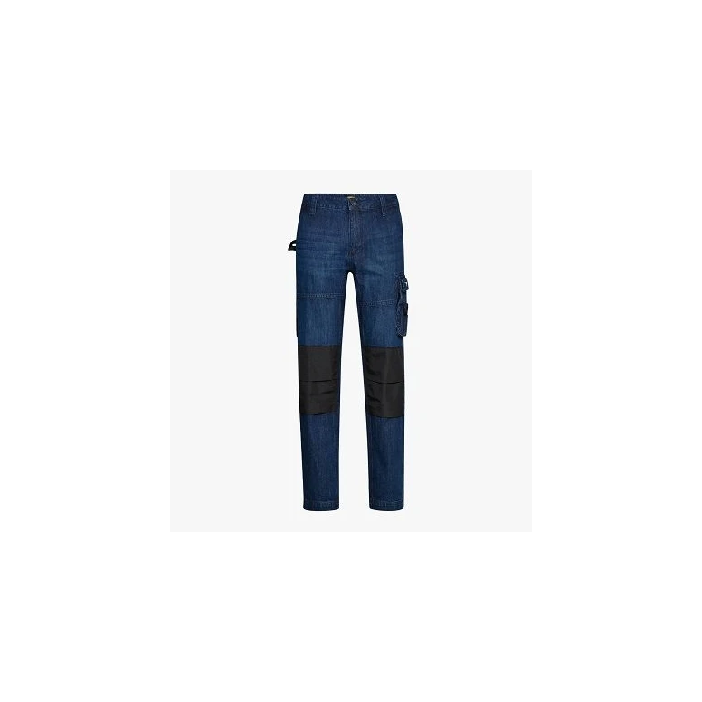 Alles muss raus -  Arbeitshosen Diadora Denim stretch Multitaschen Win 702.175340 Größe 46