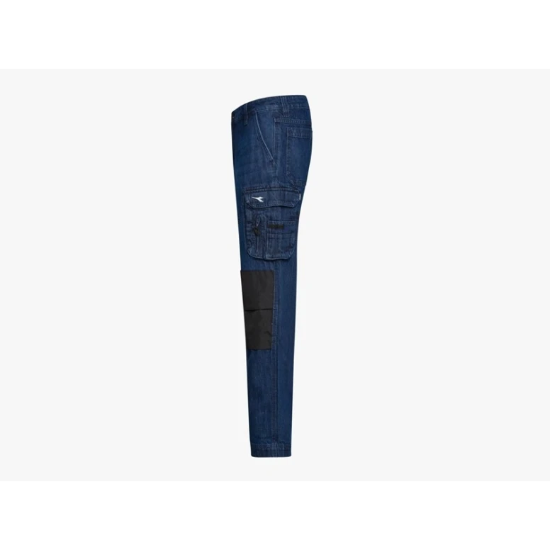 Alles muss raus -  Arbeitshosen Diadora Denim stretch Multitaschen Win 702.175340 Größe 46