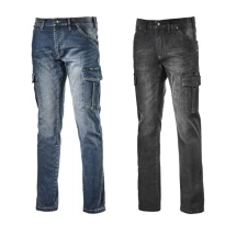 Alles muss raus -  Arbeitshosen Diadora Cargo Stone 702.172115 Größe 52 Farbe Blau