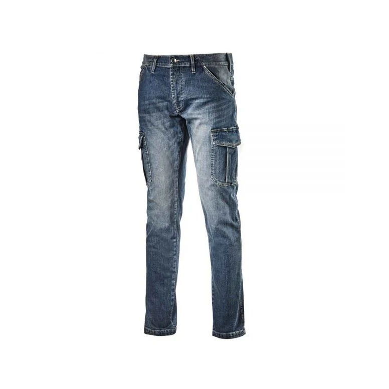 Alles muss raus -  Arbeitshosen Diadora Cargo Stone 702.172115 Größe 52 Farbe Blau