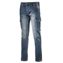 Alles muss raus -  Arbeitshosen Diadora Cargo Stone 702.172115 Größe 52 Farbe Blau
