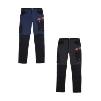 Alles muss raus -  Arbeitshose Stretch Multitaschen Diadora Hybrid Performance 702.179838 Größe M Farbe Blau Schwarz