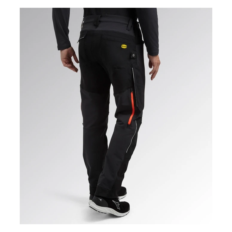 Alles muss raus -  Arbeitshose Stretch Multitaschen Diadora Hybrid Performance 702.179838 Größe M Farbe Blau Schwarz