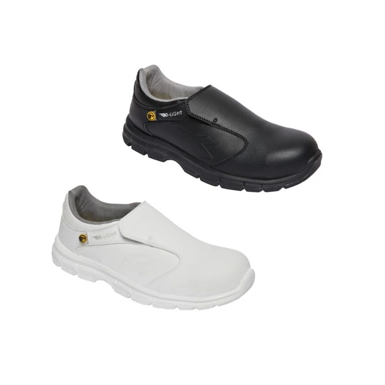 Alles muss raus -  Sicherheitsmokassin Diadora RUN MICRO LOW S2 SRC ESD 701.175310 Nummer 42 Schwarz