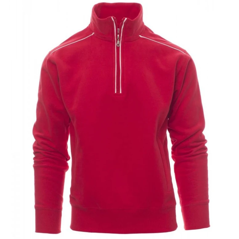 Alles muss raus -  Arbeits- Sweatshirt mit Halb- Zip und Metallreißverschluss Vancouver -  Payper Größe XL Royal