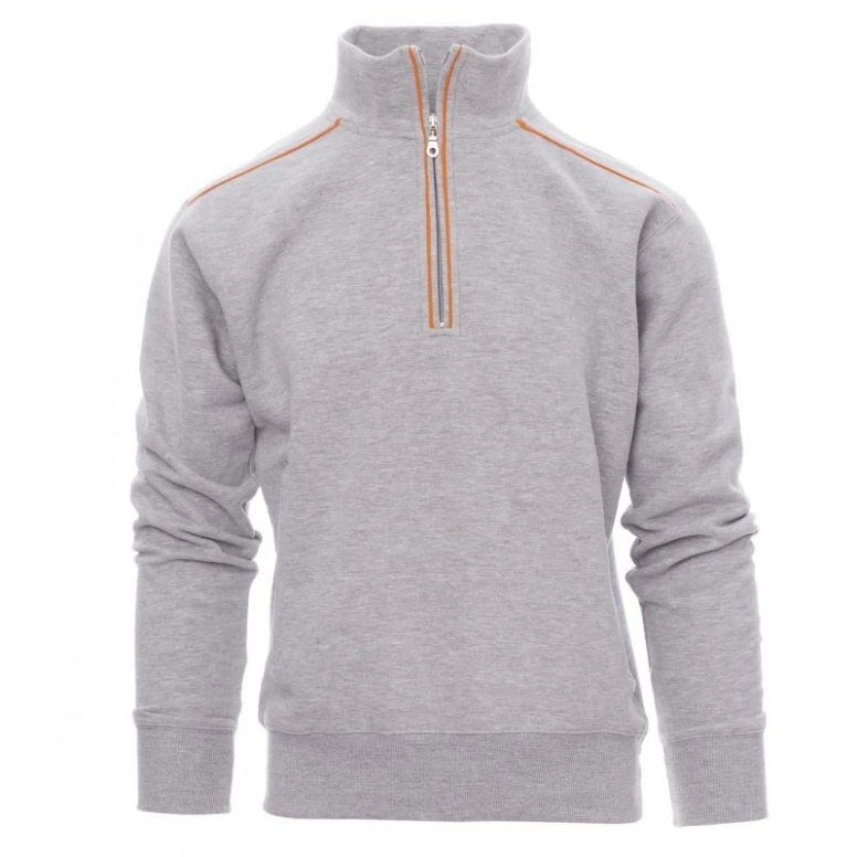 Alles muss raus -  Arbeits- Sweatshirt mit Halb- Zip und Metallreißverschluss Vancouver -  Payper Größe XL Royal