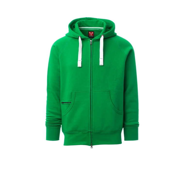 Alles muss raus -  Arbeitskapuzenpullover mit Reißverschluss und langer Zip Payper Dallas+ AY 7535 Größe L Farbe Blau Royal