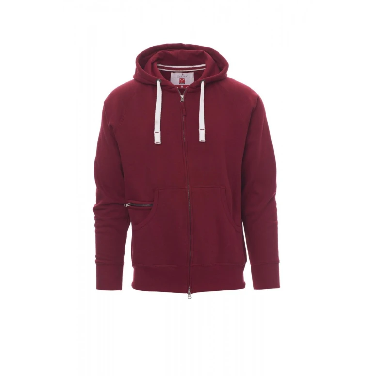 Alles muss raus -  Arbeitskapuzenpullover mit Reißverschluss und langer Zip Payper Dallas+ AY 7535 Größe L Farbe Blau Royal